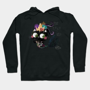 Mermaid Cat Princess Hoodie